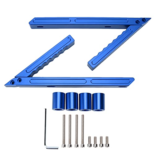 Zohisin Rear Grab Handle Grip Replacement for Enables Easy Stabilization in and out of Vehicle with Aluminum Structure Suitable for 2007 to 2018 JK Unlimited Sport Sahara Rubicon (Blue) von Zohisin