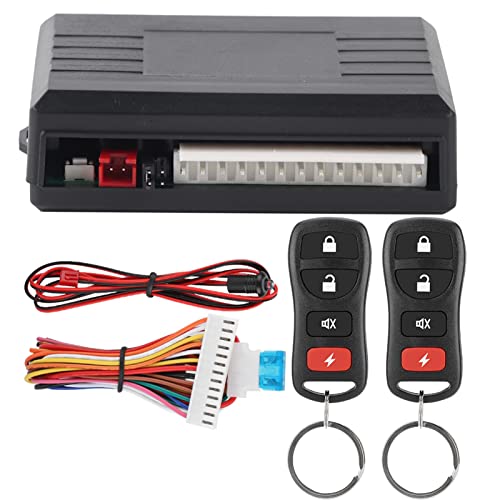 Zohisin Universal Car Keyless -Eingangssystem Türschloss Zentrales Schloss Locking Fernbedienungskit mit Funktionen wie Fernschloss Unlock Autoder Remote -Trunk -Release Drehen von Zohisin