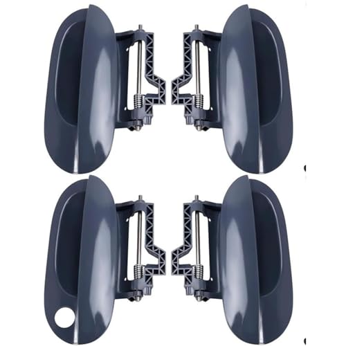Zoinary Autogriff Auto Äußere Türgriff für BMW 5 Series E39 1997-2003 4Pcs Außerhalb Opener von Zoinary