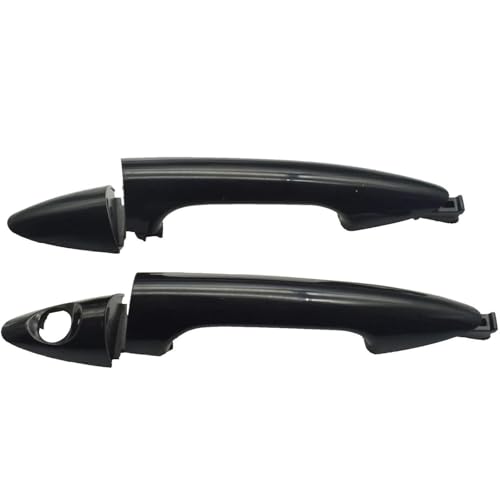 Zoinary Autogriff Auto Außentür Griff für Hyundai für accent 2012-2017 826611R050 826621R060 Schwarz Auto Außentür Griff von Zoinary