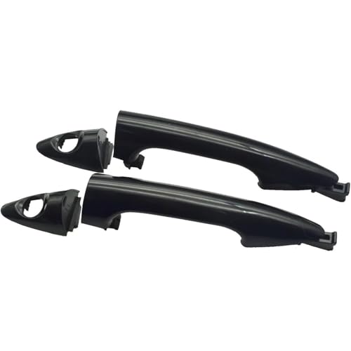Zoinary Autogriff Auto Außentür Griff für Hyundai für accent 2012-2017 826611R050 826621R060 Schwarz Auto Außentür Griff von Zoinary