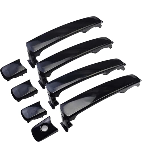 Zoinary Autogriff Auto Außentürgriff für Infiniti FX35 FX45 G35 2008-2013 Außentüraußengriff(Schwarz) von Zoinary