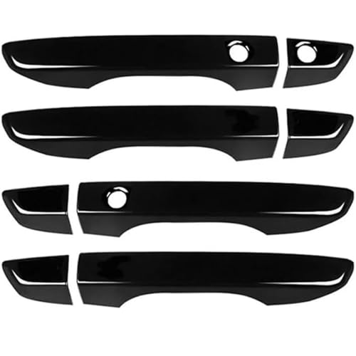 Zoinary Autogriff Auto Linker Außentürgriff 4PCS Abdeckungen für mit Keyless Entry Griffen für Civic 2016-2019(Schwarz) von Zoinary