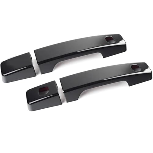 Zoinary Autogriff Auto Links Außentür Griff Zubehör für defender 90 2020 2021 2022 2023 ABS Glänzend Schwarz Außen von Zoinary