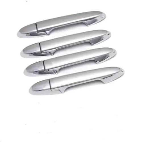 Zoinary Autogriff Auto Links Außentür Griff für jazz 2014-2020 Carbon Faser für chrom Seite Abdeckung(Silver 0 Button) von Zoinary