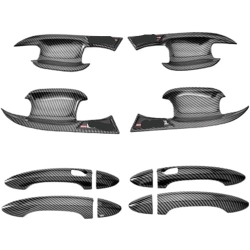 Zoinary Autogriff Auto Links Außentür Griff für tiggo 8 Pro Max 2023 2024 2025 Türgriff Abdeckung Chrom(1) von Zoinary