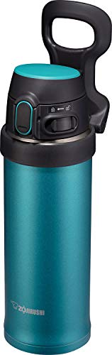 Zojirushi , Flip-and-Go Edelstahlbecher, 473 ml, Blaugrün von Zojirushi