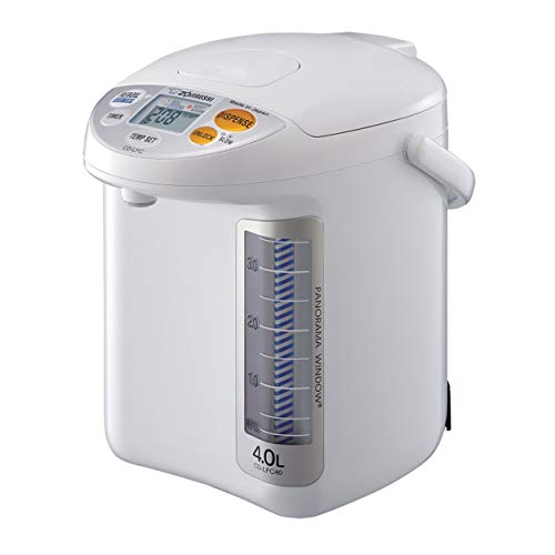 Zojirushi CD-LFC40 Panorama Window Micom Water Boiler and Warmer, 135 oz/4.0 L, White by Zojirushi von Zojirushi