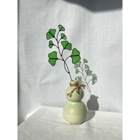 Ginkgo Biloba-Glasmalerei Ginkgo, Ginkgo Stiel, Immerwährende Blumen, Perfektes Geschenk, Ewige Blumen, Ginkgo Suncatcher, Perfektes Geschenk von ZokaKurylov