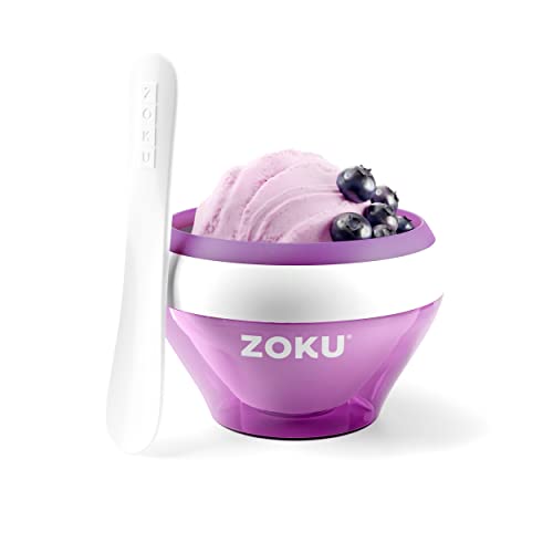 Zoku Ice Cream Maker Purple - Ice cream - sorbet - frozen yoghurt in 10 minutes von Zoku