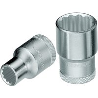 Steckschlüsseleinsatz D 19 1/2 ″ 12-kant Schlüsselweite 1.1/8 von Gedore