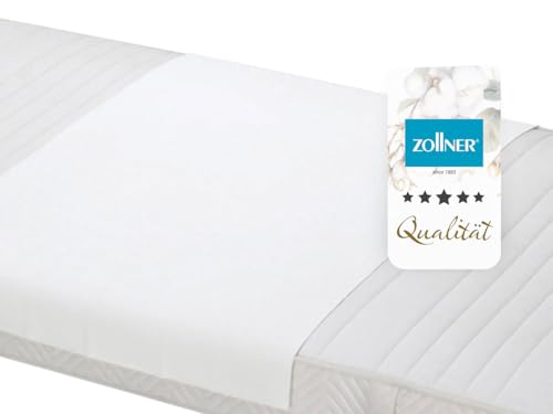 ZOLLNER 2er Set Matratzenauflagen in 50x90 cm - wasserdichter Matratzenschoner - Baumwolle - waschbar bis 95°C - Oeko Tex® Zertifiziert - vom Klinikspezialisten von ZOLLNER