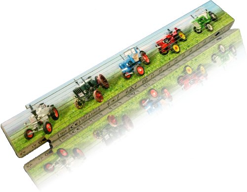 Zollstock Motiv Auswahl möglich Traktoren Zetor bedruckt 2m von Zollstöcke
