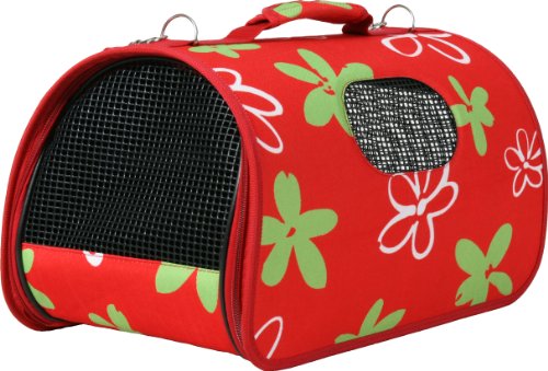 Zolux Flower Transportkörbchen für kleine Hunde/Katzen, Schwarz, Größe L Zolux Flower Transportkörbchen für kleine Hunde/Katzen, Schwarz, Größe L von Zolux