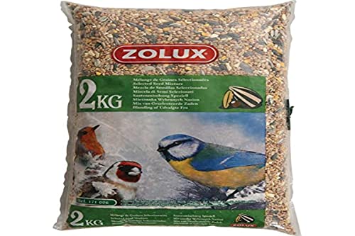Zolux Samen Mischung für Vögel der Natur, 2 kg Beutel von Zolux