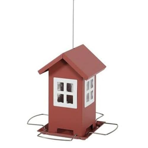 Zolux Vogelfutterhaus mit 4 Fenstern, Terracotta von Zolux