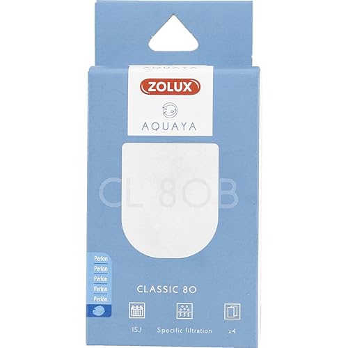 Zolux ZO-330206 Filter für Pumpe Classic 80, CL 80 B Perlon, 2 Stück von Zolux