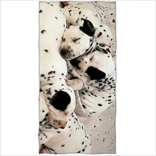 Zomer Strandtuch 70x140cm,Bedrucktes Mikrofaser Badetuch-Dalmatiner Hund Zomer Strandtuch 70x140cm,Bedrucktes Mikrofaser Badetuch-Dalmatiner Hund von Zomer