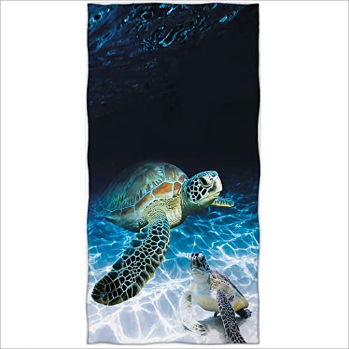 Zomer Strandtuch 70x140cm,Bedrucktes Mikrofaser Badetuch-Riesen Schildkröte Zomer Strandtuch 70x140cm,Bedrucktes Mikrofaser Badetuch-Riesen Schildkröte von Zomer