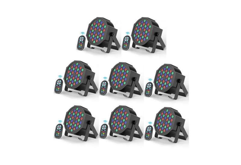 ZonQoonz Discolicht 108W LED PAR-Scheinwerfer mit drahtloser Fernbedienung für DJ Party ZonQoonz Discolicht 108W LED PAR-Scheinwerfer mit drahtloser Fernbedienung für DJ Party von ZonQoonz