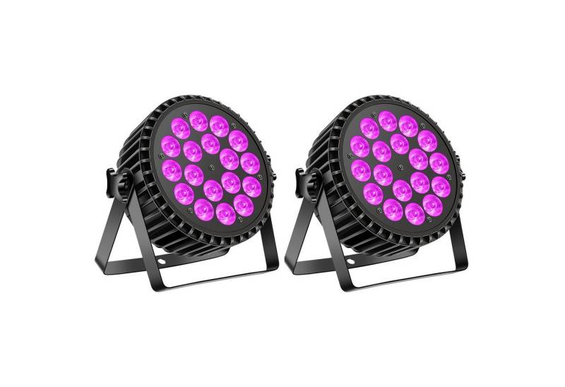 ZonQoonz Discolicht 144W UV+RGB LED Par-Scheinwerfer DMX für DJs Hochzeitsfeiern Bühnen von ZonQoonz