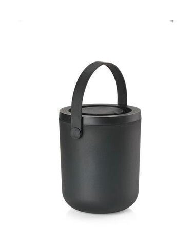 Abfallbehälter 3l Bio Circular black von Zone Denmark