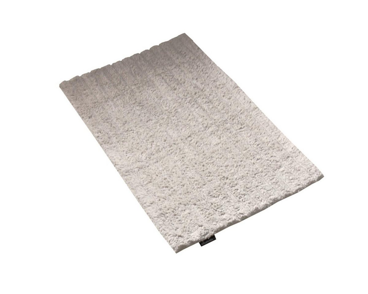 Badematte ZONE Premium-Badematte Ash Grey 100% Baumwolle ca. 80 cm L Zone Denmark, Unterseite rutschfeste Beschichtung, waschbar bei 40 ° C Maschinenwäsche, Baumwolle, quadratisch, 1 tlg. Badematte von Zone Denmark