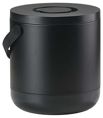 Zone Circular Mülleimer, Durchm. 31,5 x 31 cm - 15 Liter, Black von Zone Denmark
