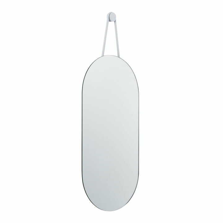Zone Denmark A Serie Wandspiegel Spiegel Ankleidespiegel Oval 60x30 Cm Soft Grey B-Ware von Zone Denmark