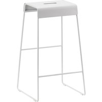 Zone Denmark - A-Stool Barhocker, H 65 cm, soft grey von Zone Denmark