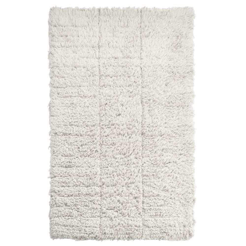 Zone Denmark Badematte TILES, Höhe 10 mm, luxuriöse Optik, weiche Oberfläche, hohe Saugfähigkeit, Rutschschutz, Baumwolle, rechteckig, Badematte, Badvorleger, skandinavisch schlichter Stil, 50x80cm von Zone Denmark