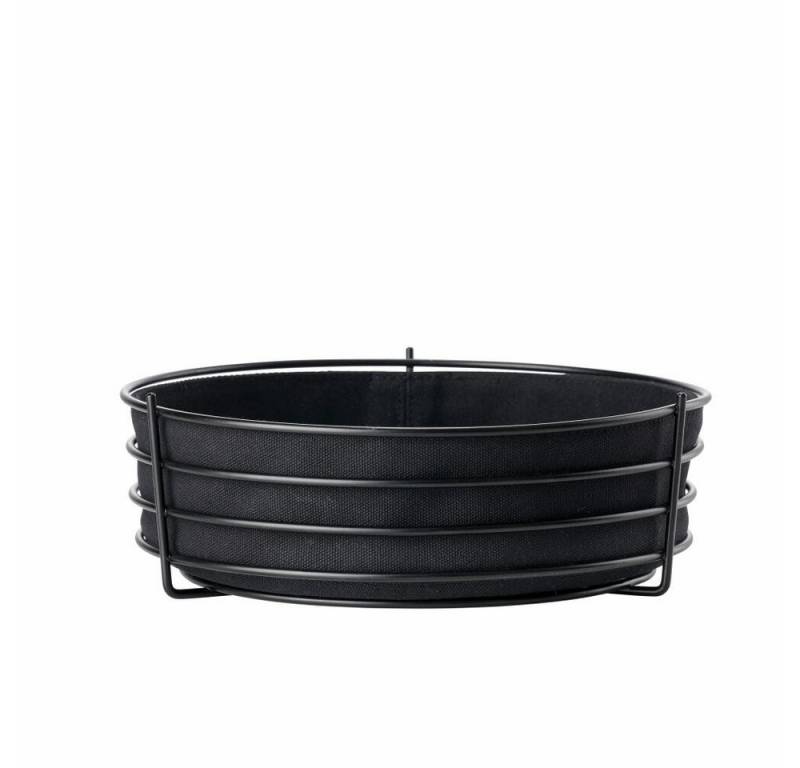 Zone Denmark Brotkorb Singles Black, Baumwolle, Metall von Zone Denmark
