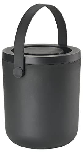 Zone Denmark Circular Bio Mülleimer, Abfallbehälter, Durchm. 16 cm, Höhe 19,5 cm, 3 Liter, Schwarz Zone Denmark Circular Bio Mülleimer, Abfallbehälter, Durchm. 16 cm, Höhe 19,5 cm, 3 Liter, Schwarz von Zone Denmark