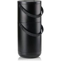 Zone Denmark - Circular Mülleimer, 22 + 12 l., schwarz von Zone Denmark