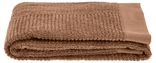 Zone Denmark Classic Handtuch, Badehandtuch, Duschtuch aus 100% Bio-Tex-zertifizierter Baumwolle, schnelltrocknend, 70 x 140 cm, Terracotta von Zone Denmark
