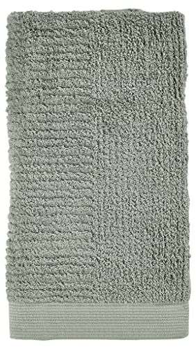 Zone Denmark Classic Handtuch, weiches Handtuch mit hoher Saugfähigkeit, 100% Baumwolle, 100 x 50 cm, Matcha Grün von Zone Denmark