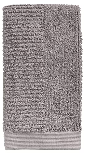 Zone Denmark Classic Handtuch, weiches Handtuch mit hoher Saugfähigkeit, 100% Baumwolle, 100 x 50 cm, graulich (Gull Grey) von Zone Denmark