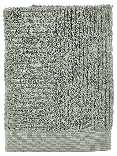 Zone Denmark Classic Handtuch, weiches Handtuch mit hoher Saugfähigkeit, 100% Baumwolle, 70 x 50 cm, Matcha Green von Zone Denmark