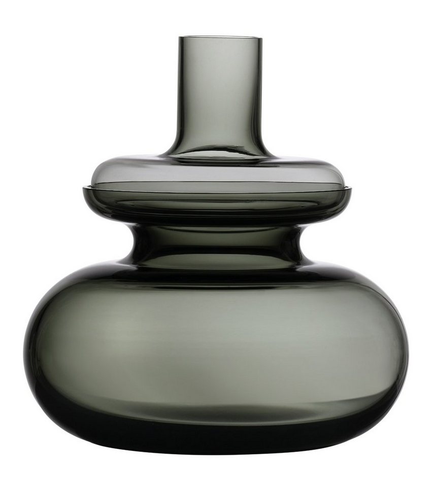 Zone Denmark Dekovase Inu Vase smoked grey 23 x 25 cm von Zone Denmark