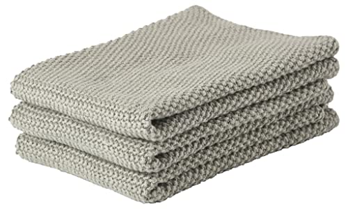 Zone Denmark Spüllappen Baumwolle, Baumwolltuch 27 x 27 cm, 3 Stück Spültücher, Ohne Mikroplastik und Chemikalien, Mud Zone Denmark Spüllappen Baumwolle, Baumwolltuch 27 x 27 cm, 3 Stück Spültücher, Ohne Mikroplastik und Chemikalien, Mud von Zone Denmark