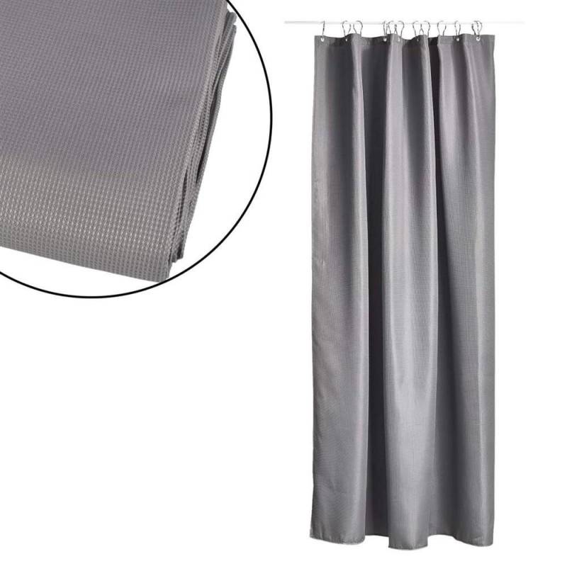 Zone Denmark Duschvorhang LUX Breite 180 cm, Höhe 200 cm, luxuriöser schwerer Stoff von Zone Denmark