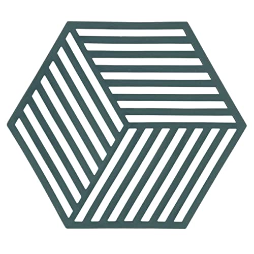 Zone Denmark Hexagon Topfuntersetzer/Untersetzer für Töpfe, Silikon, 16 x 14 cm, Lilac von Zone Denmark