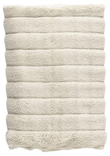 Zone Denmark Inu Handtuch, Gästehandtuch aus 100% Baumwolle, Hochwertiges Handtuch 50x100 cm fürs Badezimmer, Schnelltrocknend, Sand (Natur/Beige) von Zone Denmark