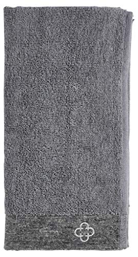Zone Denmark Inu Luxus-Handtuch aus Baumwoll-Leinen-Mix, 50 x 100 cm, Grau von Zone Denmark