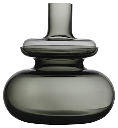 Zone Denmark Inu Vase, Durchm. 23 cm, Höhe 25 cm, Smoked Grey von Zone Denmark