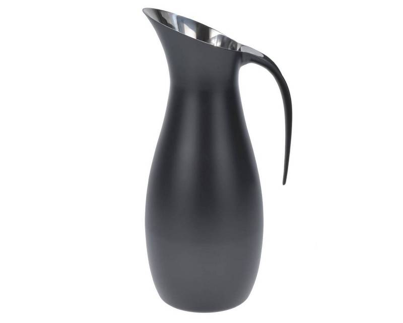 Zone Denmark Karaffe Rocks, 30cm hoch, 1.7 Liter Volumen, mit Griff, aus Stahl von Zone Denmark