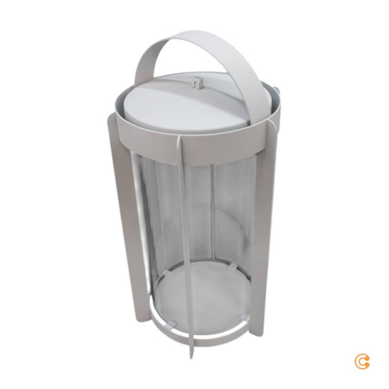 Zone Denmark Laterne Windlicht Firefly 35 Cm Hellgrau Für Siehe Text/Foto B-Ware von Zone Denmark