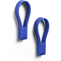 Zone Denmark - Loop Magnet Handtuchhalter, indigo blue (2er-Set) von Zone Denmark