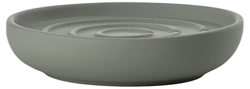 Zone Denmark Nova Seifenschale, Seifenablage, Seifenhalter aus Porzellan mit Soft Touch-Beschichtung, Durchm. 11 cm, Höhe 2,5 cm, Olive Green Zone Denmark Nova Seifenschale, Seifenablage, Seifenhalter aus Porzellan mit Soft Touch-Beschichtung, Durchm. 11 cm, Höhe 2,5 cm, Olive Green von Zone Denmark