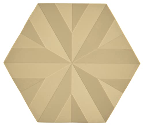 Zone Denmark Ori Untersetzer, 16 x 14 x 0,8 cm, Khaki, Flake von Zone Denmark